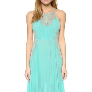 Bcbg dress, size 4, aqua